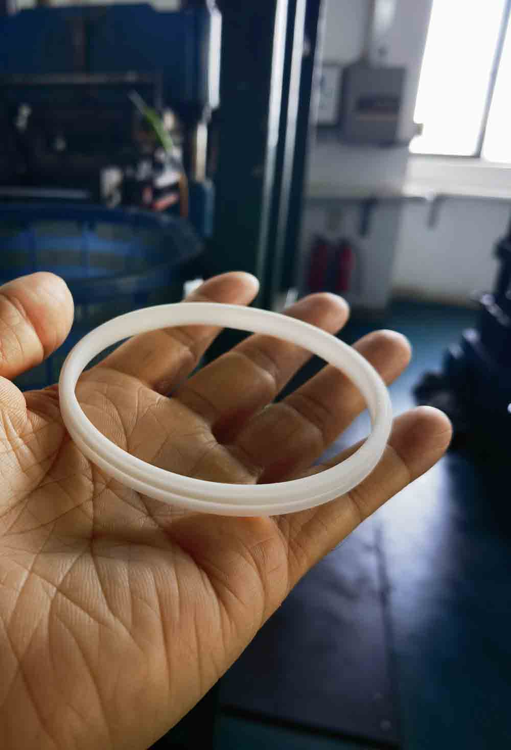 Premium Silicone Automotive Lamp Seal (Milky White)