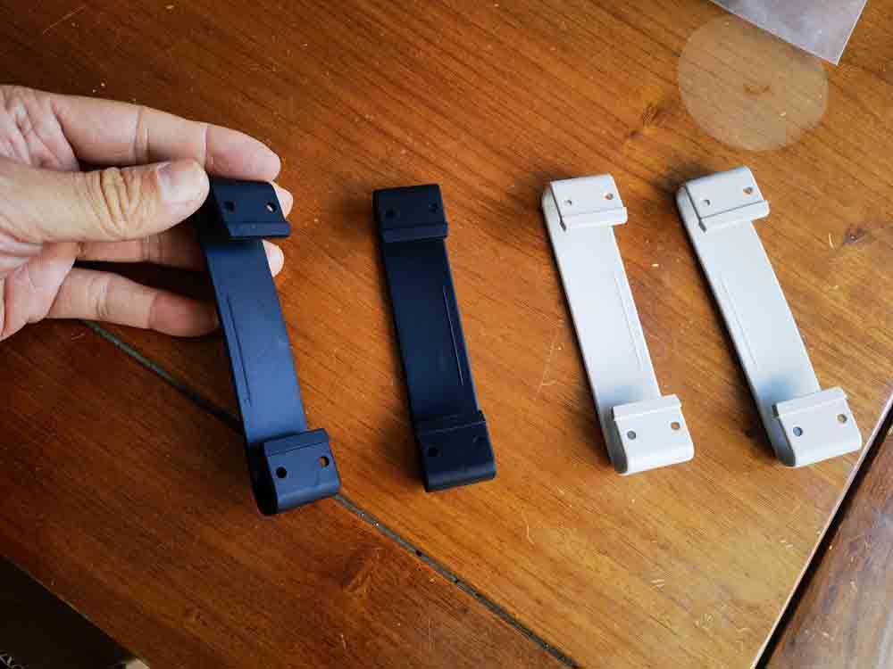 Mjukt silikonhandtag för små apparater – sandblästrad struktur, värmebeständig, miljövänlig